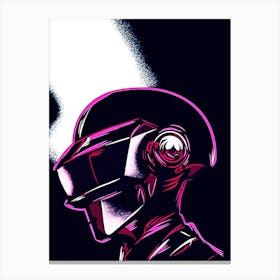 Daft Punk 7 Canvas Print
