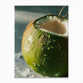 Coconut Water Canvas Print