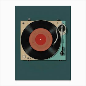 Turntable 1 Canvas Print