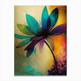 Flower Painting Canvas Print