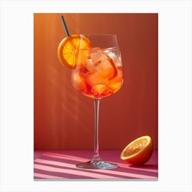 Aperol Spritz Art Print 439 Canvas Print