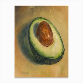 Avocado Original Fine Art Canvas Print