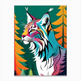 Lynx animal 1 Canvas Print