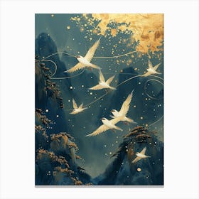 Chinese Birds Canvas Print