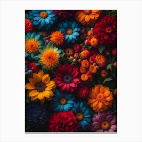 Colorful Flower Canvas Print