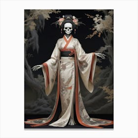 Geisha 2 Canvas Print