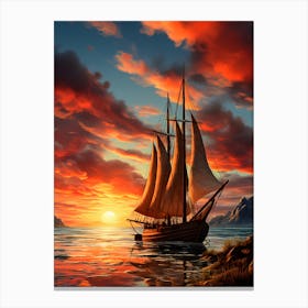 Eternal Horizons Canvas Print