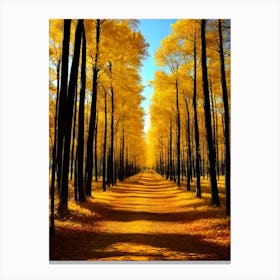 Autumn Trees 8 Canvas Print