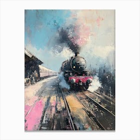 Steam Train Canvas Print