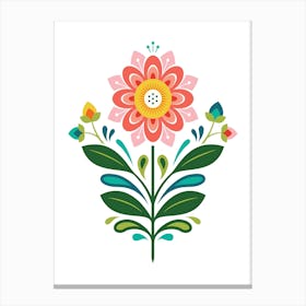 Poland Flower Canvas Print