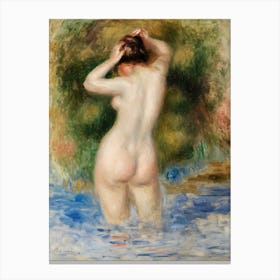 Bather (Baigneuse) (1890) Canvas Print