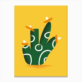 Cactus n1 Canvas Print