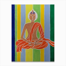 Meditating Buddha by DollyJ Leinwandbild