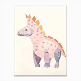 Nursery Dinosaur Art Pachycephalosaurus 5 Canvas Print