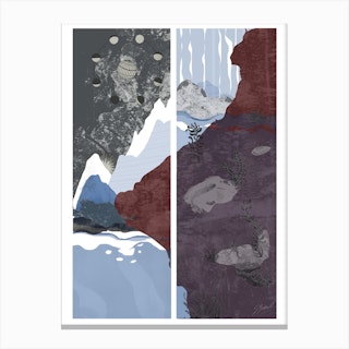 Moon Tide Canvas Print