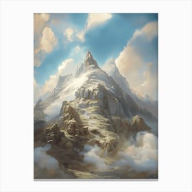 Mountain Landscape - natural 1 Canvas Print