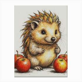 Hedgehog 15 Canvas Print