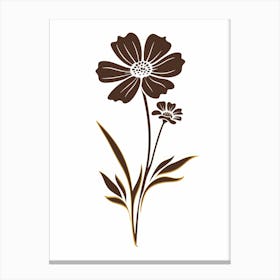 Cosmos Flower Canvas Print