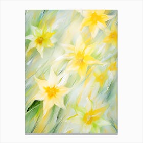 Yellow Daffodils Canvas Print