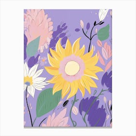 Floral Pattern 10 Canvas Print