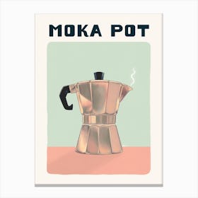 Moka Pot Canvas Print
