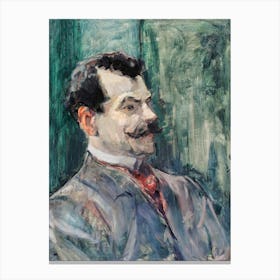 Portrait Of André Rivoire (1901), Henri de Toulouse-Lautrec Canvas Print