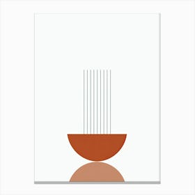 Baghdad Modular Forms Minimalist Bauhaus Canvas Print