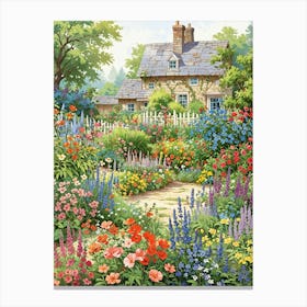 Garden In Bloom Canvas Print