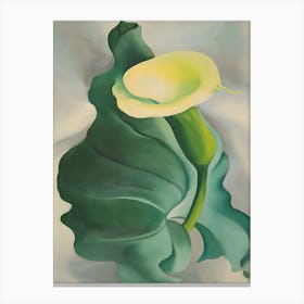 Georgia O'Keeffe - Calla Lily ,No.2 Canvas Print