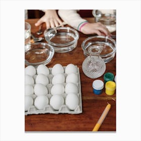 Easter Egg Painting 19 Canvas Print