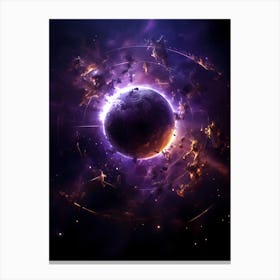 Space Nebula Canvas Print