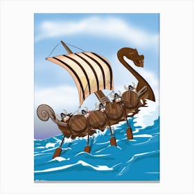 Viking Ship 1 Canvas Print