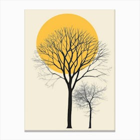 Bare Trees 2 Canvas Print