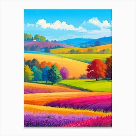 Landscape Painting 1 Canvas Print