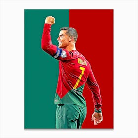 Cristiano Ronaldo, Cr7 (2) Canvas Print