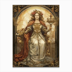 Queen Of The Elves Canvas Print