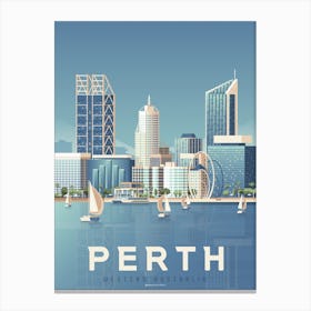 Perth Australia Canvas Print