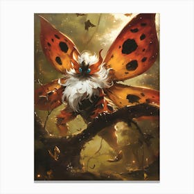 Volcarona Pokemon Anime Manga Japan Poster Canvas Print