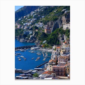 Amalfi Coast Architecture italy italia italian photo photography art travel Canvas Print