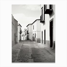 Granada, Spain, Photography In Black And White 2 Canvas Print