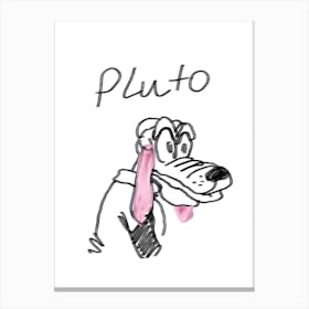 Pluto 1 Canvas Print