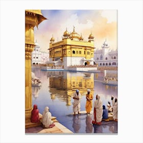 Golden Temple 1 Canvas Print