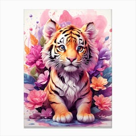 Smal tiger Canvas Print