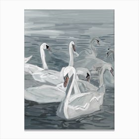 Swan Lake Canvas Print