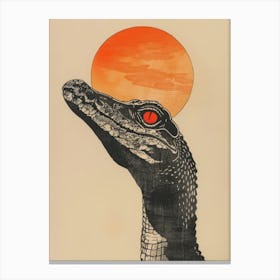 Alligator 13 Canvas Print