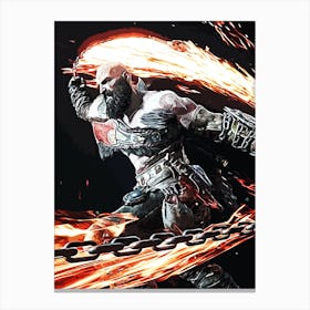 God Of War 3 Canvas Print