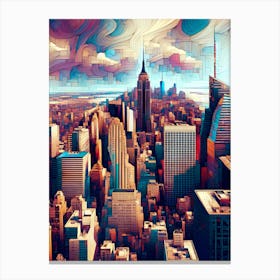 New York City 4 Canvas Print