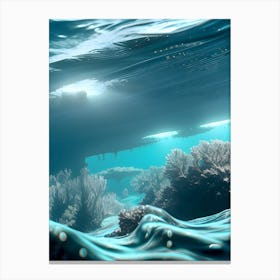 USO: A Very Very Strange Sea-Reimagined 7 Canvas Print