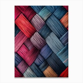 Colorful Yarn Background 1 Canvas Print