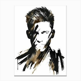 Portrait Of A Man 5 Canvas Print